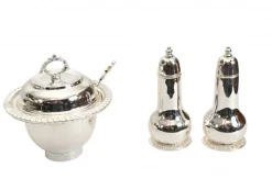 Discount Pamono Bain Marie Plated Silver Plate Lazy Susan Hot Food Server