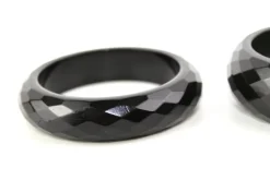 Hot Pamono Bakelite Bangles, 1940s, Set of 2