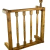 Pamono Balcony or Turned Wooden Railing> Architectural Elements