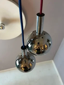 Clearance Pamono Ball Lamp in Chrome from Sölken