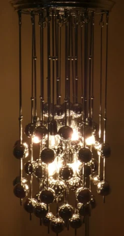 Pamono Ball Pendant Lamp by Verner Panton for J. Luber, Denmark, 1970s><noscript><img width=