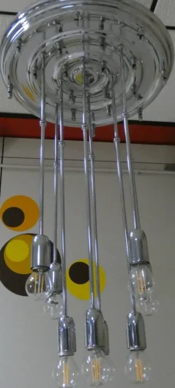 Pamono Ball Pendant Lamp by Verner Panton for J. Luber, Denmark, 1970s><noscript><img width=