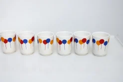 Best Pamono Balloon Birthday Service from Waechtersbach, 1970s, Set of 8
