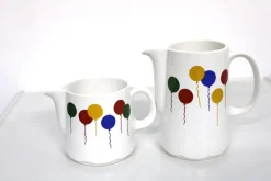 Clearance Pamono Balloon Birthday Service from Waechtersbach, 1970s, Set of 8