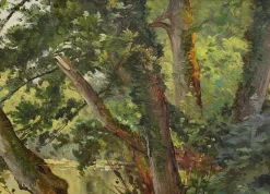 Pamono Ballue, The River, 1890s, Oil on Canvas, Framed><noscript><img width=