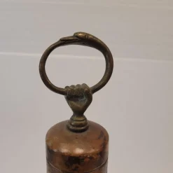 Sale Pamono Bamboo and Bronze Pepper Shaker