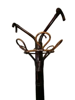 Hot Pamono Bamboo Coat Stand, 1970s