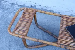 Pamono Bamboo Cocktail Table by Tito Agnoli, 1950s><noscript><img width=