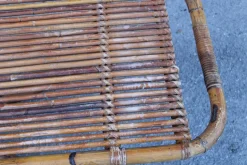 Pamono Bamboo Cocktail Table by Tito Agnoli, 1950s><noscript><img width=