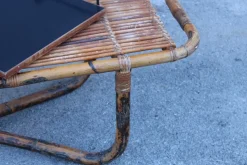 Pamono Bamboo Cocktail Table by Tito Agnoli, 1950s><noscript><img width=