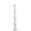 Outlet Pamono Bamboo Floor Lamp in White Opal Glass by Enrico Tronconi, 1970s