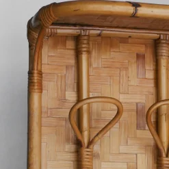 Pamono Bamboo Garment Rack by Franca Helg for Albini, 1960s><noscript><img width=