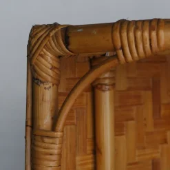 Pamono Bamboo Garment Rack by Franca Helg for Albini, 1960s><noscript><img width=