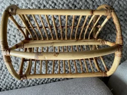 Pamono Bamboo Magazine Rack, 1960s><noscript><img width=