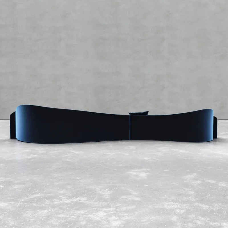 Pamono Baïne Navy Sofa by Jérôme Bugara> Seating