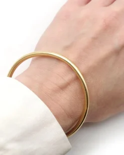 Pamono Bangle Bracelet in Gold> Bracelets