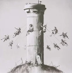 Pamono Banksy's Palestine Poster, 2018><noscript><img width=