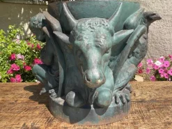 Pamono Baptismal in Cast Iron><noscript><img width=