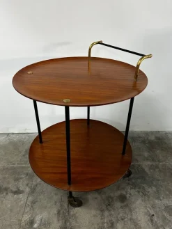Online Pamono Bar Cart attributed to Campo e Graffi, 1960