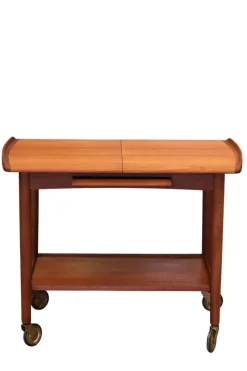 Sale Pamono Bar Cart in Teak by Mogens Hansen, Denmark, 1960s