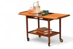 Sale Pamono Bar Cart in Teak by Mogens Hansen, Denmark, 1960s