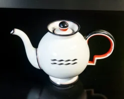Pamono Barbara Tea Service by Giò Ponti for Ginori, Set of 9> Coffee & Tea Service