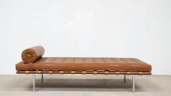 Pamono Barcelona Daybed by Ludwig Mies Van Der Rohe, 1930s><noscript><img width=