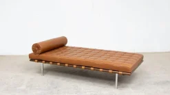Pamono Barcelona Daybed by Ludwig Mies Van Der Rohe, 1930s><noscript><img width=