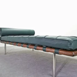 New Pamono Barcelona Daybed by Mies Van Der Rohe for Knoll International, 2010s