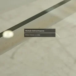 Pamono Barcelona Glass Coffee Table in Chrome by Ludwig Mies Van Der Rohe for Knoll International><noscript><img width=