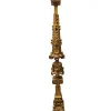Pamono Baroque Altar Stipe or Pedestal in Carved and Gilded Wood, 17th-18th Century> Pedestals And Columns
