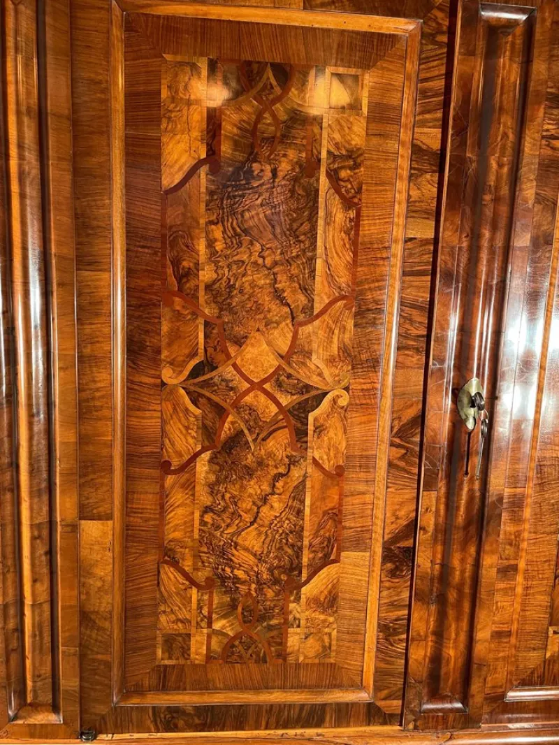 Pamono Baroque Armoire, Zurich, Switzerland, 1750s> Cabinets & Wardrobes