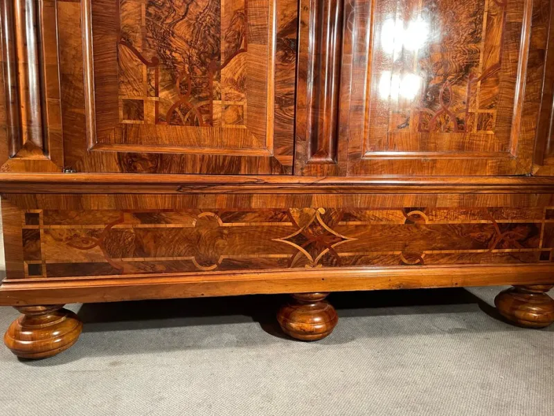 Pamono Baroque Armoire, Zurich, Switzerland, 1750s> Cabinets & Wardrobes