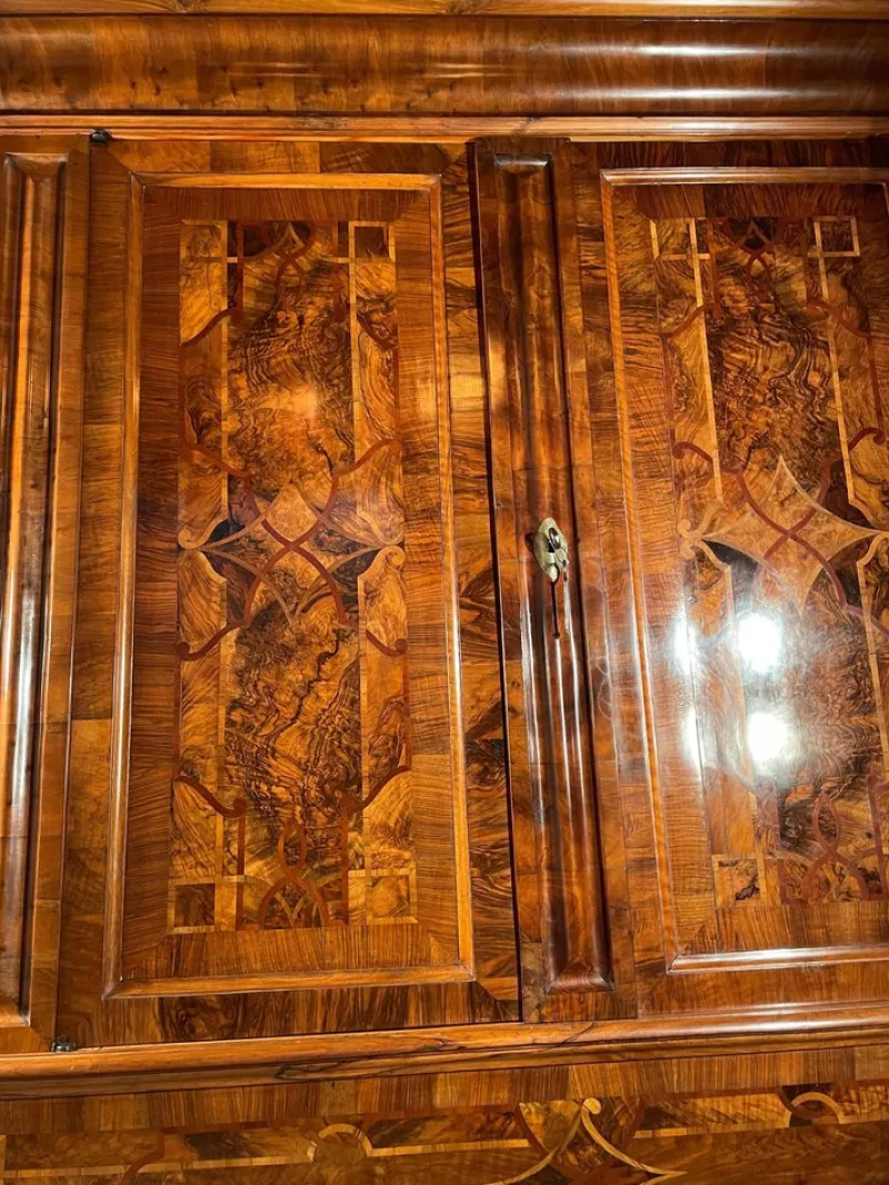 Pamono Baroque Armoire, Zurich, Switzerland, 1750s> Cabinets & Wardrobes