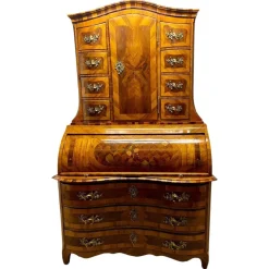 Hot Pamono Baroque Cabinet with Secretary, Germany 1760s-1770s