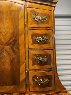 Hot Pamono Baroque Cabinet with Secretary, Germany 1760s-1770s