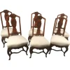 Pamono Baroque Chairs, Germany, 1750s, Set of 6> Side Chairs & Dining Chairs