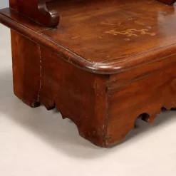 Pamono Baroque Kneeler in Maple and Walnut><noscript><img width=