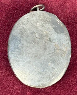 Pamono Baroque Reliquary with Relic of Saint Celestine I, 1700s><noscript><img width=