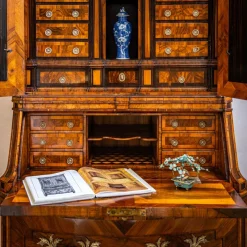 Best Pamono Baroque Secretary, Dresden, Germany, Mid-18th Century