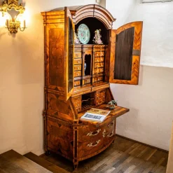 Best Pamono Baroque Secretary, Dresden, Germany, Mid-18th Century