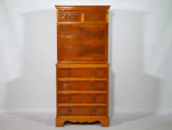 Clearance Pamono Baroque Secretary in Nut Wood, 1960s