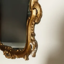 Pamono Baroque Style Console and Mirror Set, 1940s, Set of 2><noscript><img width=