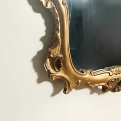 Pamono Baroque Style Console and Mirror Set, 1940s, Set of 2><noscript><img width=