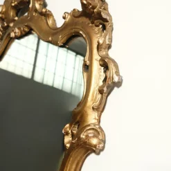 Pamono Baroque Style Console and Mirror Set, 1940s, Set of 2><noscript><img width=