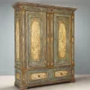 Sale Pamono Baroque Style Lacquered Wood Wardrobe