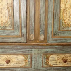 Sale Pamono Baroque Style Lacquered Wood Wardrobe