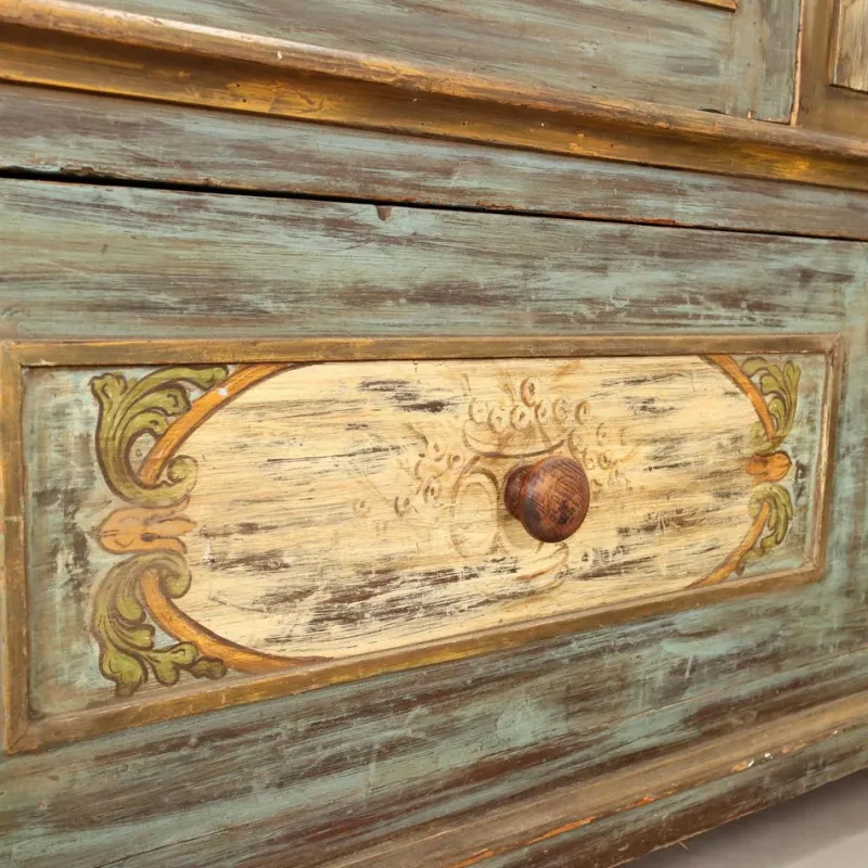 Sale Pamono Baroque Style Lacquered Wood Wardrobe