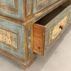 Sale Pamono Baroque Style Lacquered Wood Wardrobe