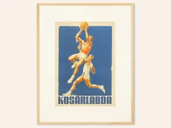 Discount Pamono Basketball Poster, 1955